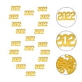 thumbnail image 2 of Shisuyan New Year Eve Table Decor Golden Paper 3 Sets 1x0.4in, 2 of 8