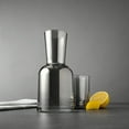 thumbnail image 4 of Thyme & Table Smoke Bedside Glass Carafe, Set of 2, 4 of 6