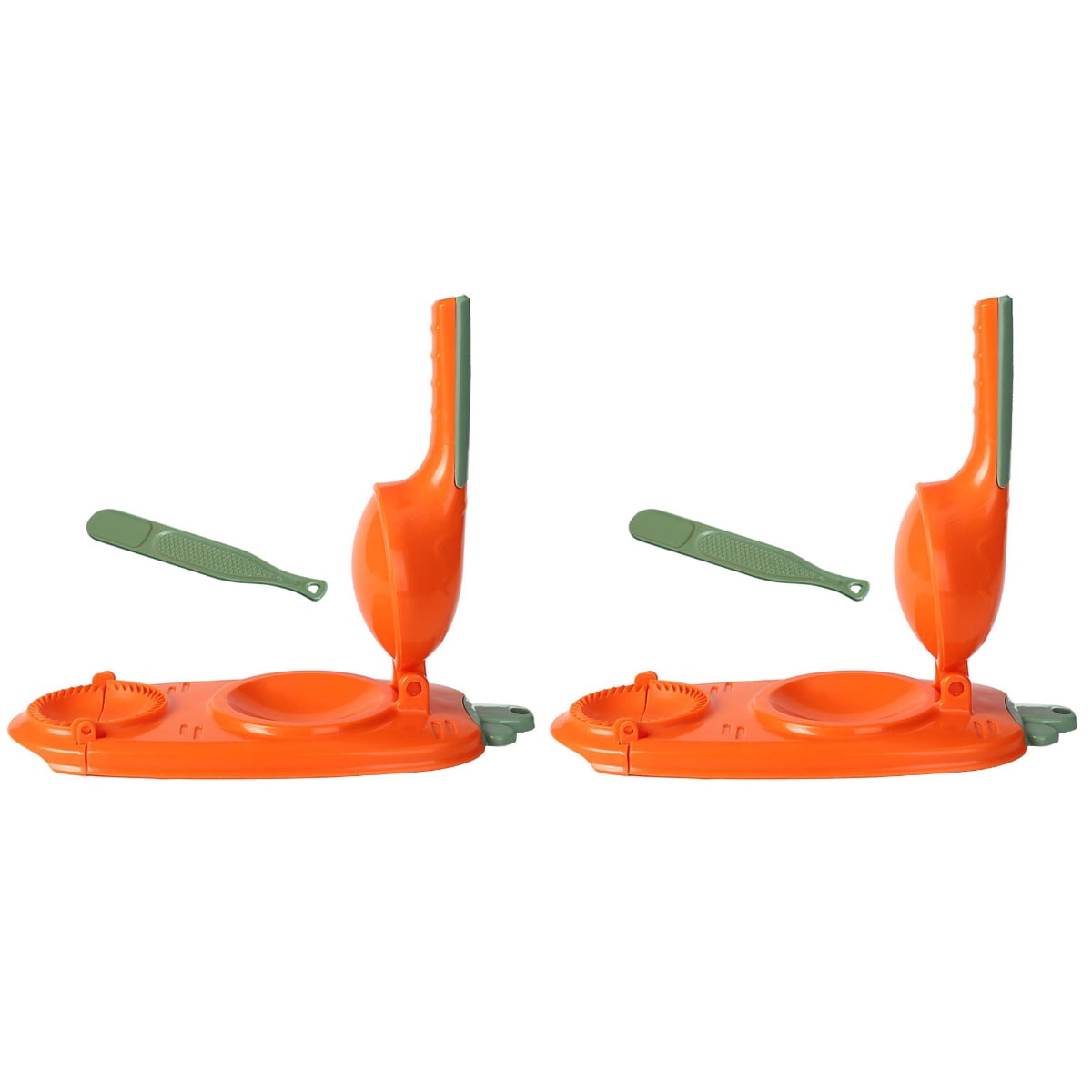 Set of 2 Squishy Fidget Toys Dumpling Maker Machine Press Skin
