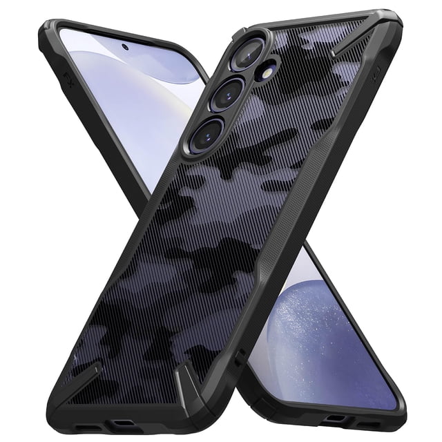 Funda para teléfono Ringke Fusion-X compatible con Samsung Galaxy S24 Plus