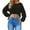 Black, variant on Yigetop Long Sleeve Crop Tops for Women, Womens Winter Clothes Fashion Round Neck Solid Color Long Sleeve Tops for Women Crop Lightweight Work Shirts Oversized Crop Tops for Women Beige L