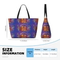 thumbnail image 4 of Disketp Peace And Love Bolsa de Playa de Gran Capacidad, Bolso Impermeable y a Prueba de Arena para Mujer, Ideal para Playa, Piscina y Natación, 4 of 7