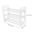 thumbnail image 2 of BESTYASH Organizador Para Refrigerador Con 3 Niveles Y Antirrotura Práctico, 2 of 7
