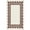 Brown, variant on HIWEAVER Gray/White 9' x 12' Outdoor Rug PP Plastic Straw Woven Waterproof Patio Rug with Border Portable Outside Carpet for Balcony Deck Picnic Garden Decor