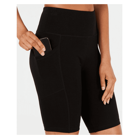 Calvin Klein Performance High-waist Stretch Bike Shorts, Black, S