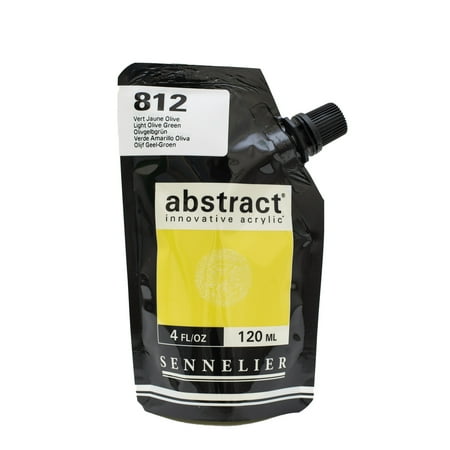 UPC: 3046451884605 | Sennelier Abstract Acrylic – Light Olive Green 120 ml pouch