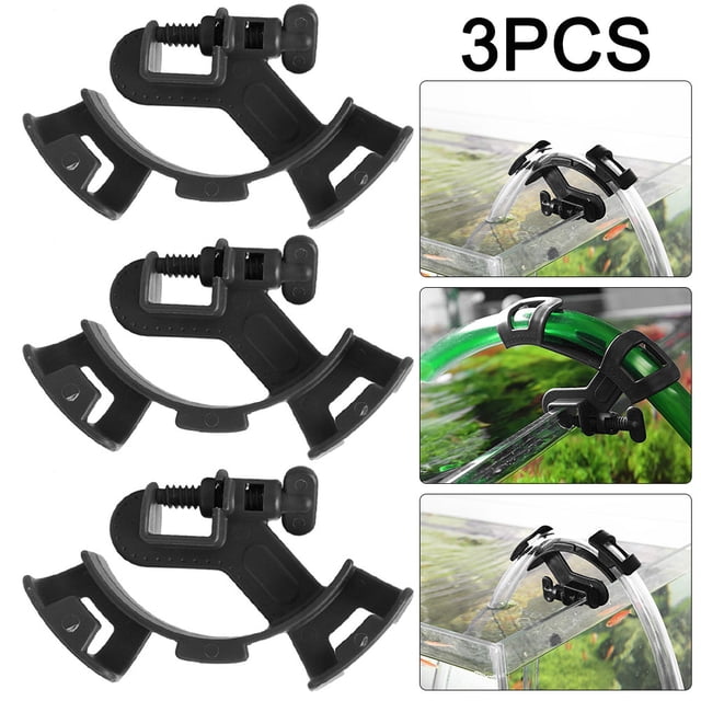 3 Uds Abrazadera de Fijación para Manguera de Filtración de Tanque de Peces Bsvklp