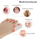 thumbnail image 4 of 4 unids Alivio de los dedos de los pies de la cubierta del tubo protector de tacones altos Frotar CACAGOO Protector de pulgar, 4 of 5
