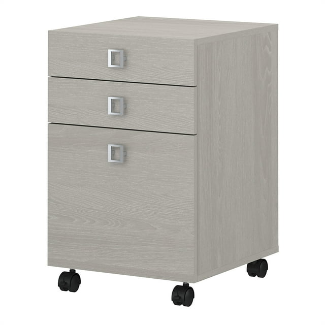 Office by kathy ireland Armoire Mobile Echo à 3 Tiroirs - Assemblée