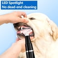 thumbnail image 4 of Limpiador ultrasónico para mascotas Ni-shen, removedor de placa dental, negro, 4 of 7