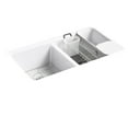 thumbnail image 2 of kohler k-8679-5ua3-96 riverby under-mount double-equal kitchen sink, 2 of 5