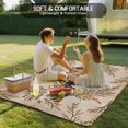 thumbnail image 4 of Vintage Bee Outdoor Rug for Patio/Deck/Porch, Non-Slip Large Area Rug 5 x 8 Ft, Vintage Brown Tree Branch Indoor Outdoor Rugs Washable Area Rugs, Reversible Camping Rug Carpet Runner, 4 of 8