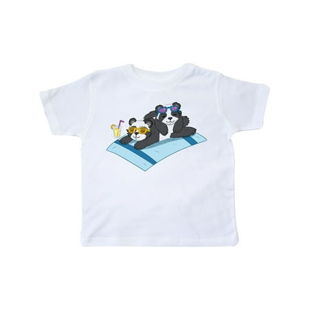 

Inktastic Sunbathing Baby Pandas Gift Toddler Boy or Toddler Girl T-Shirt
