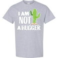 thumbnail image 3 of Inktastic I Am Not a Hugger with Cactus T-Shirt, 3 of 5