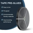 thumbnail image 4 of Uxcell Edge Banding Veneer Tape Pre-glued Flexible Plywood Edge Banding with Hot Melt Adhesive for Furniture Restoration 500 ft x 1-3/4 Inch, 4 of 7