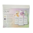 thumbnail image 2 of Olay Essential Botanicals Body Wash Variety Pack, Vanilla Cream & Honey, Passionflower & Lychee, White Tea & Bergamot, 23.6 fl oz Each, 3 Pack, 2 of 5