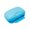 Lake Blue, variant on NUZYZ Portable Soap Dish Holder Storage Box Bathroom Travel Camping Case Container Orange