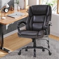 thumbnail image 2 of BestMassage Gaming Chair, Adjustable, Brown, 2 of 7