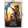 thumbnail image 3 of Star Wars: The Bad Batch - Final Season Group One Sheet Wall Poster, 22.375" x 34" Framed, 3 of 5