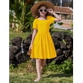 thumbnail image 4 of Vestido Arshiner Little Girl Summer Yellow Talla 6, 4 of 6