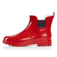 thumbnail image 1 of NORTY - Womens Ankle Rain Boots - Ladies Waterproof Winter Spring garden Boot Red Size 10, 1 of 4