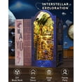 thumbnail image 2 of Kit de rincón para libros de bricolaje OurMiao Interstellar con luces con sensor, 2 of 6