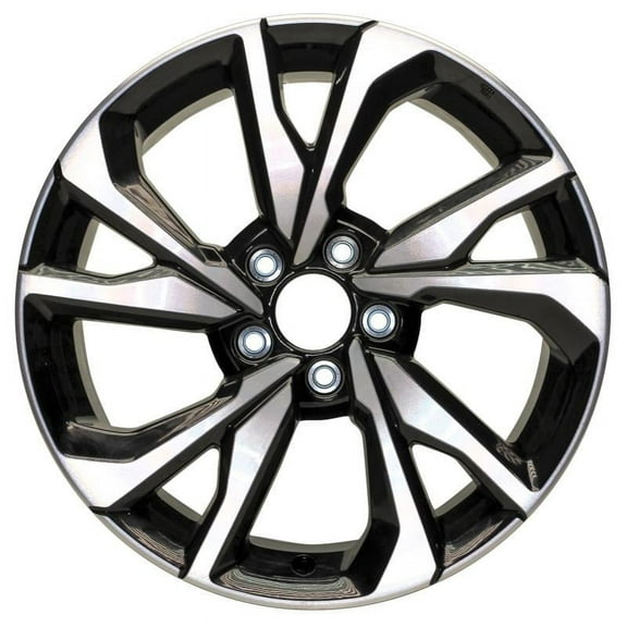 18 inch Aluminum Wheel Rim for Honda Civic 17-20 5 Lug Black