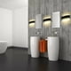 thumbnail image 5 of Aplique de pared LED moderno, elegante acabado negro mate, luz de arriba a abajo con luz uniforme y duradera para sala de estar, dormitorio y pasillo, 5 of 5