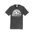 thumbnail image 1 of Gravity Outdoor Co. T-Shirt à Manches Courtes - Gris Chiné - Logo Blanc - 2TG, 1 of 1