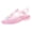 Pink, variant on Girls Shoes Sweet Heart Jelly Soft Sole Sandals Princess Gladiator Shoes Breathable Strappy Beach Footwear for Youth Female