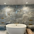 thumbnail image 6 of The Tile Life Adin Blue Polished Porcelain Floor & Wall Tile, 24 x 48 in, 2-Piece, 6 of 8