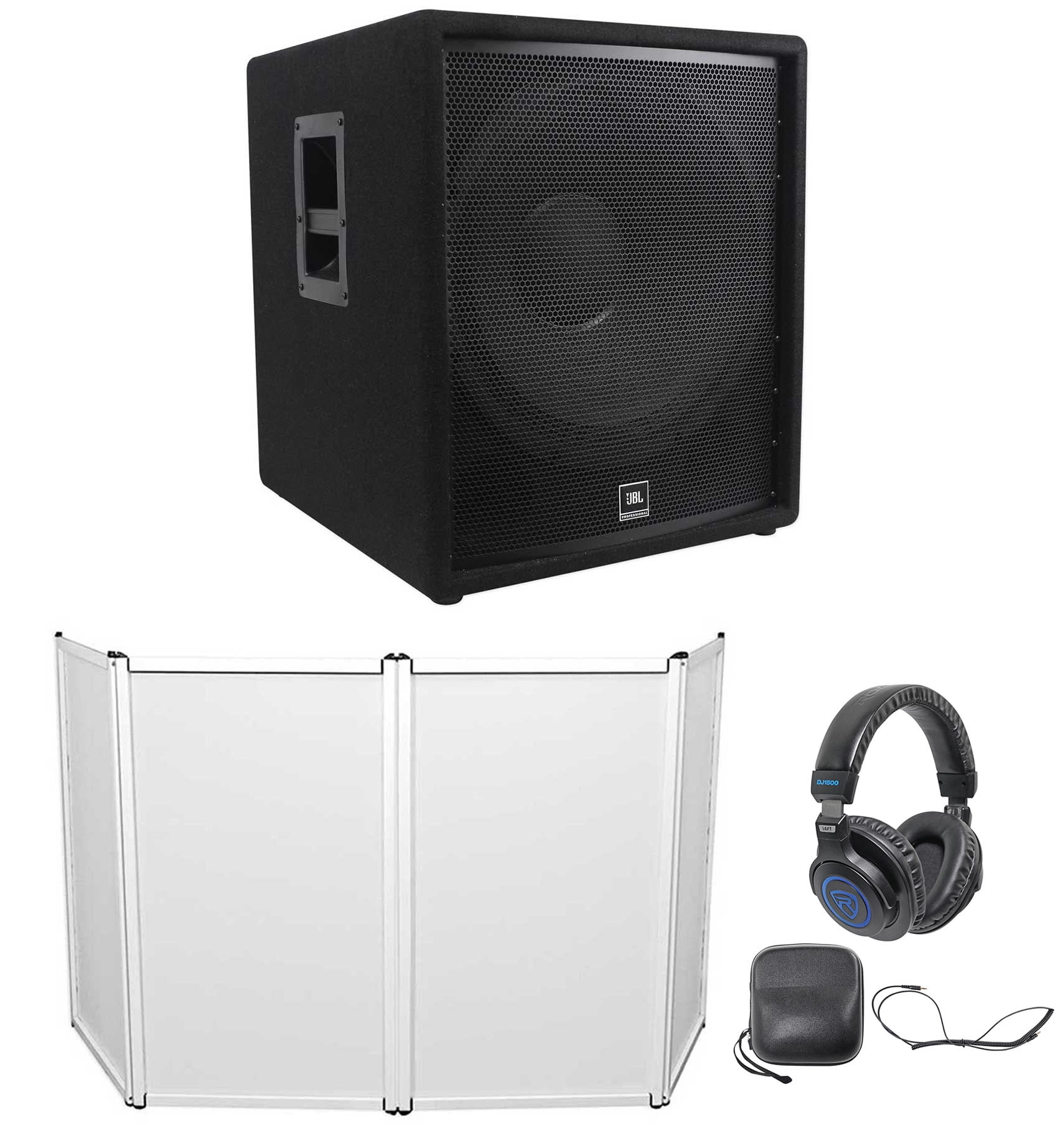JBL Pro JRX218S 1400 Watt 18" Passive Subwoofer DJ Sub+Facade