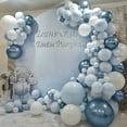 thumbnail image 7 of Balloon Garland Set, 128 Pieces Blue and White Balloon Kit for Birthday, Baby Shower, Party Decorations, 7 of 7