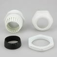 thumbnail image 2 of PG11 Cable Gland Connector Waterproof Nylon Plastic for 5-10mm Cable CE high quality with rubber ring 10PCS, 2 of 4