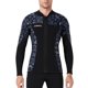 thumbnail image 1 of Eigraketly Traje de neopreno de 3MM para buceo, traje de neopreno grueso de manga larga, chaqueta, trajes de buceo, traje de Surf para aeróbic acuático, Deportes acuáticos hombre gris METRO Eigraketly OD003290-12, 1 of 6