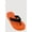 ORANGE, variant on Women's Open Toe Low Platform Flip Flops