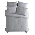 thumbnail image 1 of Mainstays Cationic Stripe 7-Piece Bed in a Bag Set, 1 of 7