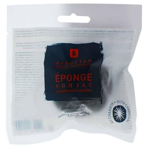 Charcoal Konjac Sponge by Erborian for Women - 3.5 oz Sponge