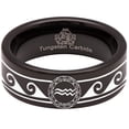 thumbnail image 5 of Aquarius Tungsten Carbide Ring, 5 of 9