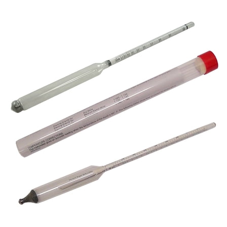 Proof & Tralle   Triple Scale 2 Hydrometer Combo Essential Homebrew Instruments