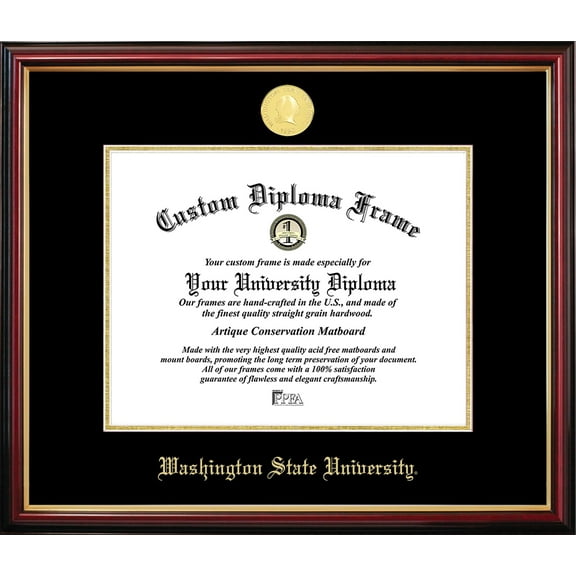 Washington State Petite Diploma Frame