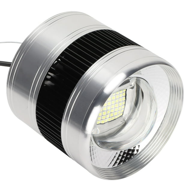 Aquario De Agua Salada Luz, Luz Azul Y Blanca Espectro Completo 35W Acero Inoxidable De Agua Salada Peces De Agua Distancia De Luz Ajustable Para Pisos