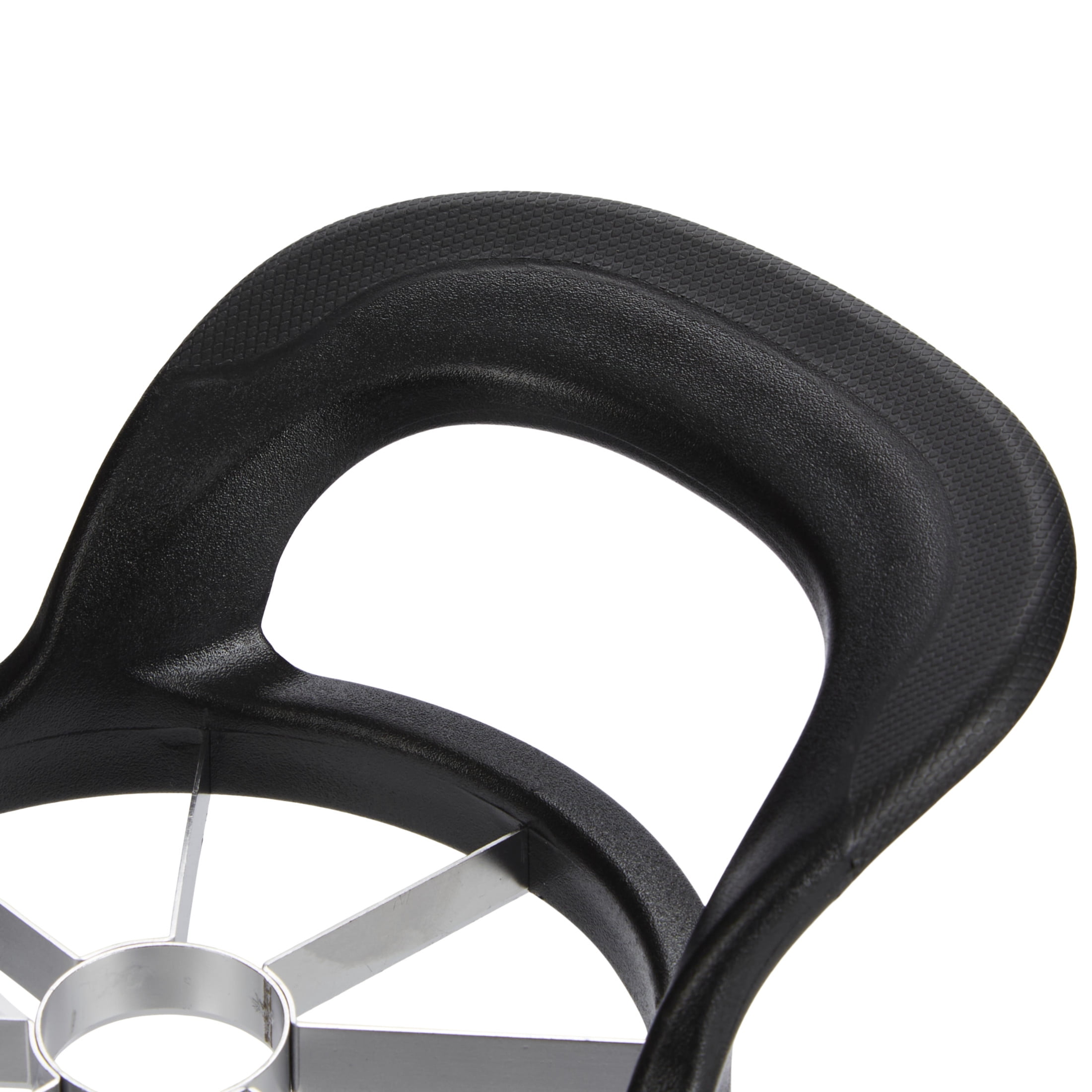 Mainstays 8-Wedge Stainless Steel Apple Slicer and Corer, Black