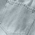 thumbnail image 6 of Ftwytp Denim Shorts Y2K Cargo Jeans for Men Casual Drawstring Baggy Streetwear Jorts Jeans Shorts Cargo Trousers Wide Leg Denim Shorts Oversized Jeans with Pockets, 6 of 8