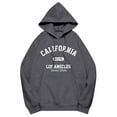 thumbnail image 4 of UJNDER Women's Casual Letter Print Hoodies for Women Pullover Comfortable Fall Winter Grey L, 4 of 4