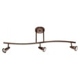 thumbnail image 1 of Access Lighting 52223-BRZ Mirage 3 Light Semi-Flush or Pendant - Bronze, 1 of 1
