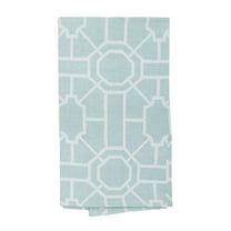 Colonial Williamsburg Trellis Sea Glass 100% Cotton Handwoven Dishtowel