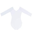 thumbnail image 2 of Ballet Dance Practice Clothes Female Short-Sleeved Back Sleeves Leotards Jumpsuits Adult Gym Suits, 2 of 9