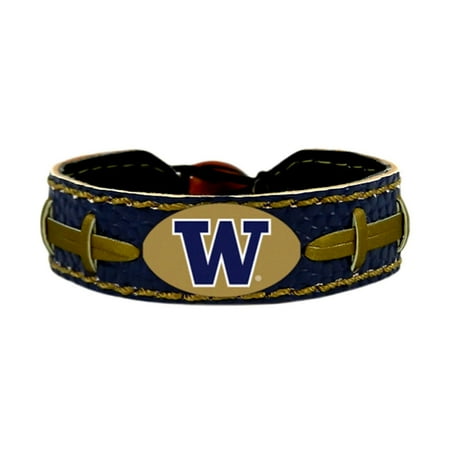 NCAA Washington Huskies Sports Team Logo Gamewear Leather Football