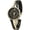 Gold, variant on Collections Womens 28mm Case Multicolored Semi Opening Cuff Bangle Watch